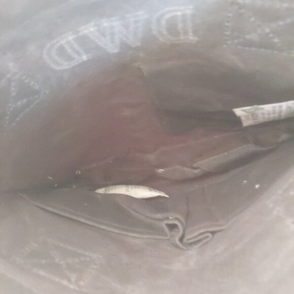 CB Station Waxed Canvas Double Wine Tote Monogram removed - Picture 6 of 6